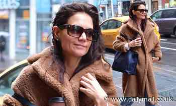 Katie Holmes hides behind large shades after reports she 'took advantage' of ex Jamie Foxx