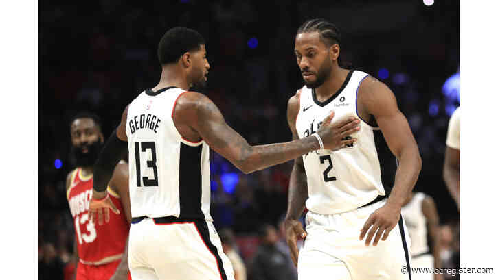Clippers’ Paul George, Kawhi Leonard enjoying time together