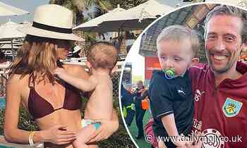 Abbey Clancy wishes her adorable son Johnny, two, a happy birthday as she shares sweet snaps
