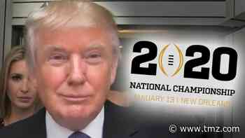 President Trump To Attend National Championship in New Orleans, Reports Say