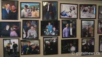 Former Alberta Golden Bears football player showcases his brushes with celebrities