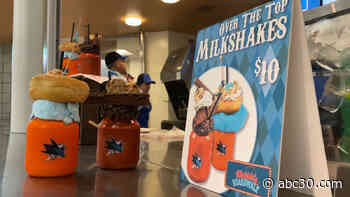Drink 'over-the-top' milkshakes only found at San Jose Sharks hockey games