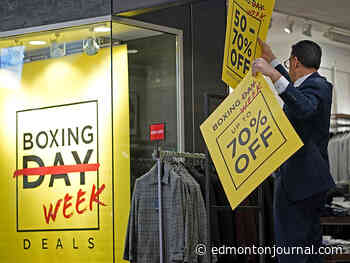 Benefits of buying local touted as Boxing Day shoppers go online for deals: survey