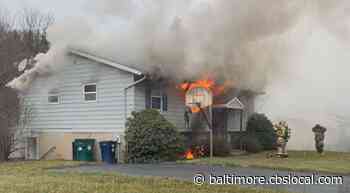 Fire Damages Home In Sykesville