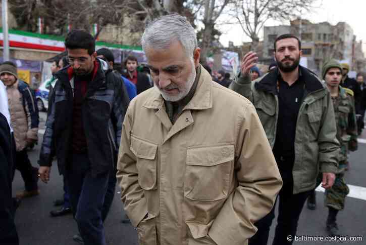 Maryland Lawmakers Blast ‘Reckless’ Airstrike That Killed Iranian Gen. Qassem Soleimani