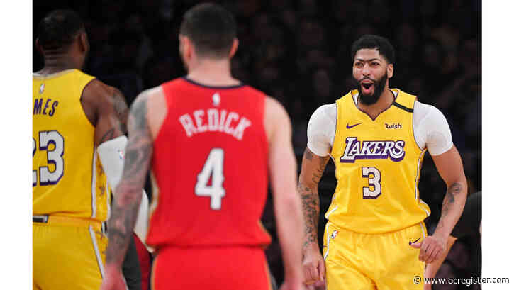 Anthony Davis scores 46 as Lakers’ present trumps their past in win over Pelicans