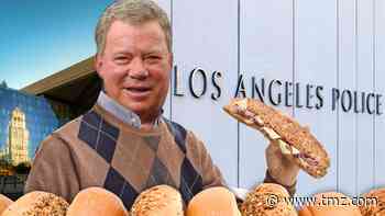 William Shatner Plays Santa For LAPD With Surprise Christmas Feast
