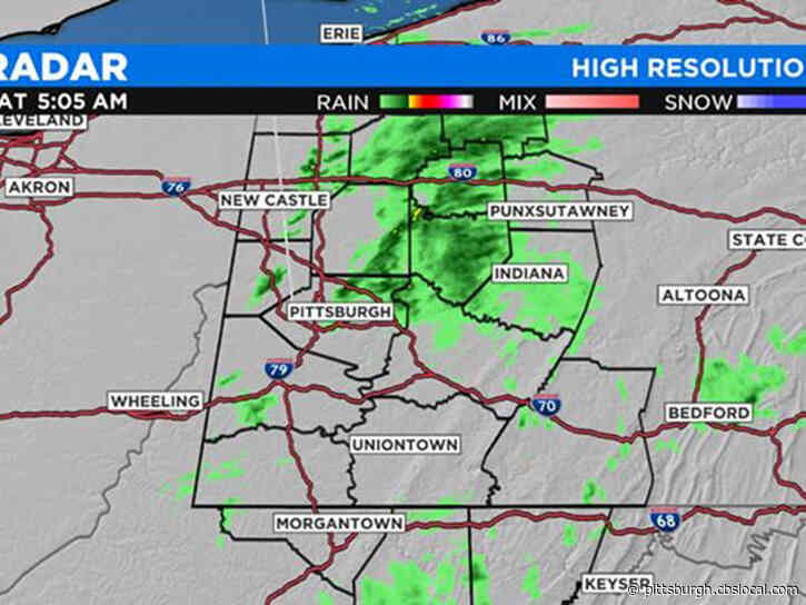 Pittsburgh Weather:  Falling Temperatures With Rain Turning Into Snow