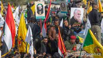Thousands in Baghdad mourn Iranian top general