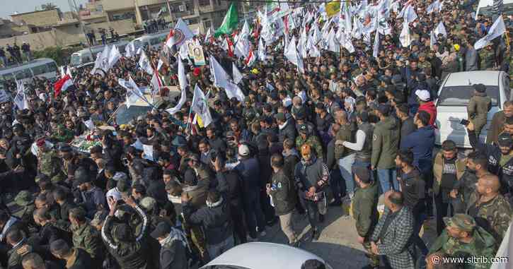 Thousands in Baghdad mourn Iranian general killed by U.S.