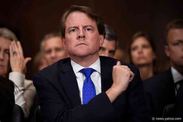 Judges struggle over Trump bid to block McGahn congressional testimony