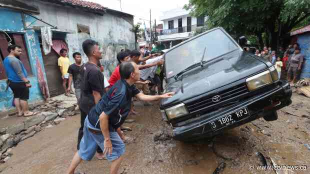 60 dead in landslides, flash floods in Indonesia's capital