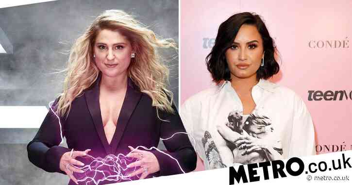 The Voice’s Meghan Trainor reveals unexpected moment backstage with Demi Lovato at The Grammy Awards