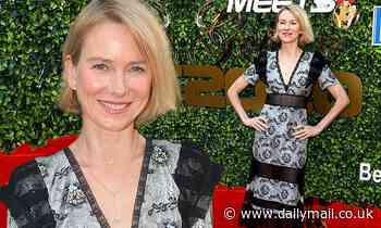 Naomi Watts stuns in a plunging dress at the 7th Annual Gold Meets Golden in Los Angeles