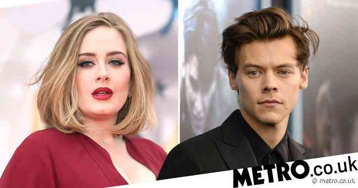 Adele races into sea as she enjoys idyllic Anguilla getaway with Harry Styles