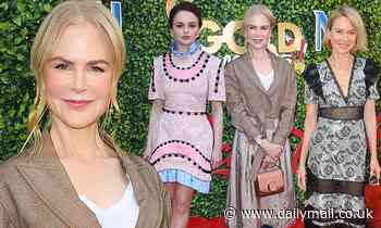 Nicole Kidman dons quirky coat while Naomi Watts and Joey King prove its all about the details