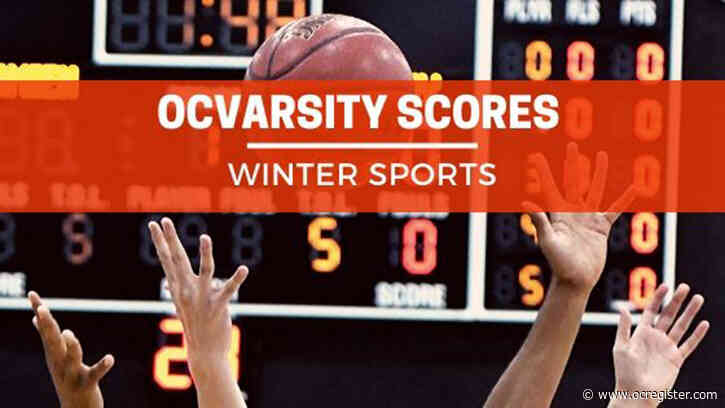 Orange County scores and player stats for Saturday (1-4-20)