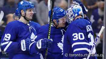 Hutchinson perfect as Leafs blank Islanders 3-0; Toronto on 10-game point streak