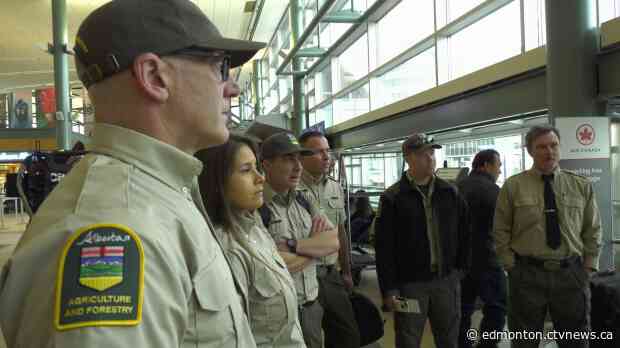 Alberta firefighters ready to return favour to Australia