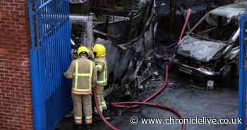 'I was really, really, scared' - residents woken up by police after huge fire in Wallsend
