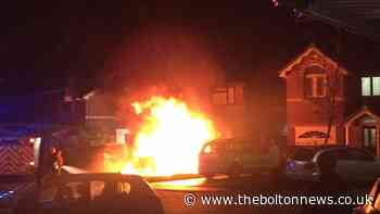 Family's shock as cars 'explode' in Newstead Drive in early hours