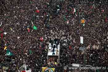 Honderdduizenden Iraniërs nemen afscheid van door VS gedode generaal Soleimani