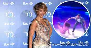 Trisha Goddard falls on Dancing on Ice leaving viewers at home concerned
