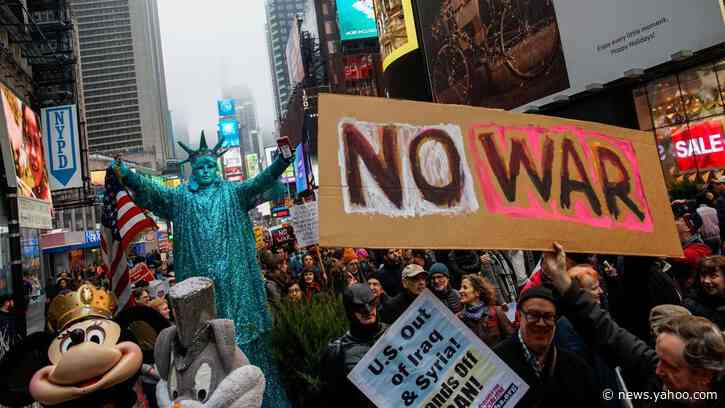 Protesters Across U.S. Condemn Trump’s ‘New War’ After Soleimani Killing