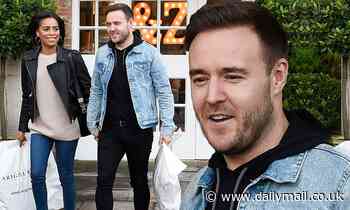 Coronation Street's Alan Halsall and Tisha Merry look loved up