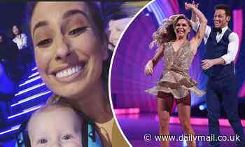 Dancing On Ice: Stacey Solomon supports partner Joe Swash