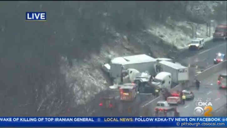 Crash On Pa. Turnpike In Westmoreland County Kills 5, Injures At Least 60