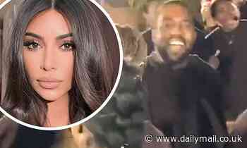 Kim Kardashian celebrates one year anniversary of Sunday Service as Kanye West shares a massive grin