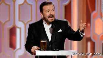 'Comedic provocateur' Gervais doing Golden Globes has whiff of desperation