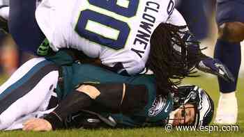 Wentz out against Seahawks with head injury