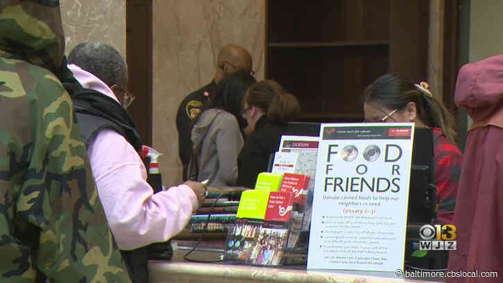 Maryland Food Bank Joins Forces With Enoch Pratt Library In January To Help Stock Shelves