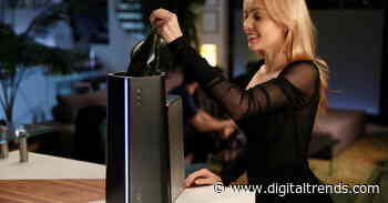 Juno cooler will chill a bottle of wine or beer in under 5 minutes