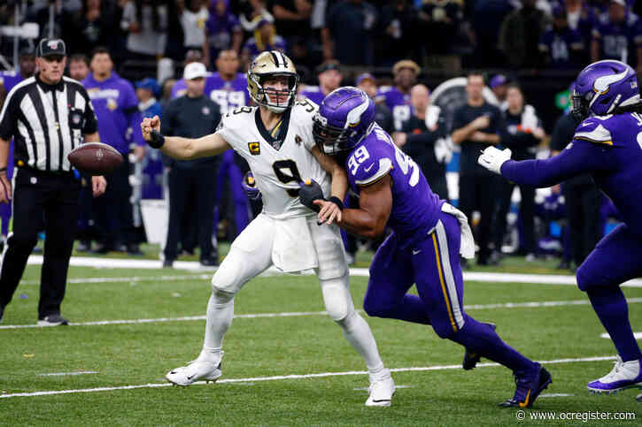 Cousins, Vikings upend Saints 26-20 in OT in NFC playoffs
