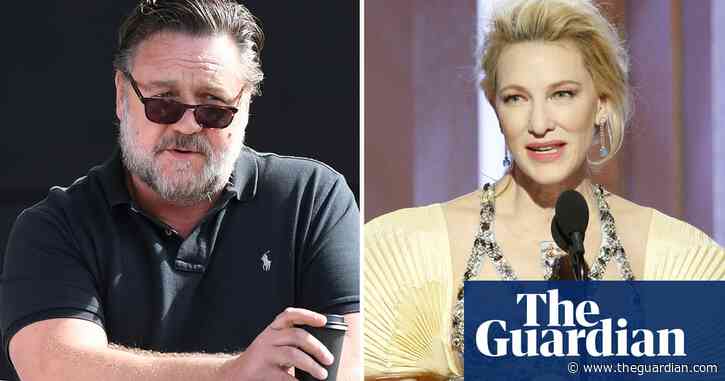 Russell Crowe and Cate Blanchett use Golden Globes speeches to link Australian fires to climate crisis