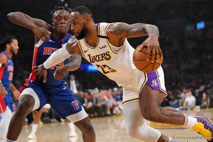 Lakers pull out ugly win over Pistons for fifth straight victory
