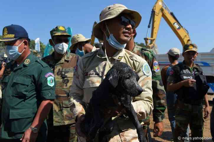 Cambodia building collapse death toll hits 36 as rescue called off