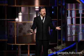 Golden Globes 2020: Ricky Gervais Roasts Apple, Netflix, Others &mdash; and Promotes His Own Netflix Show