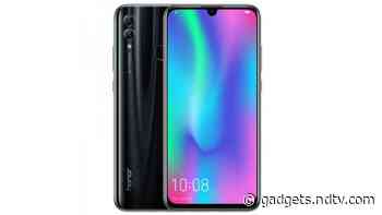 Honor 10 Lite Gets Android 10-Based EMUI 10 Update in India: Report