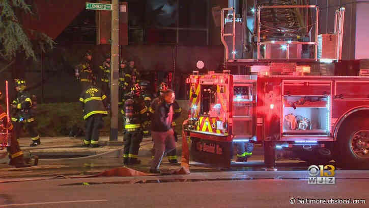 2-Alarm Fire Breaks Out At Vacant Building In Downtown Baltimore
