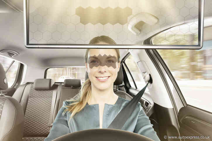 New auto-dimming car sun visor tech to boost visibility