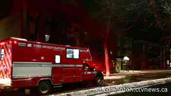 Fire at Edmonton apartment displaces more than a dozen residents