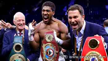 Hearn: Everything in play for AJ