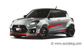 Suzuki Swift gets a motorcycle-inspired wide body for Tokyo Auto Salon