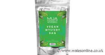 Spend £12 on make up at Superdrug and get a free mystery bag packed with MUA products