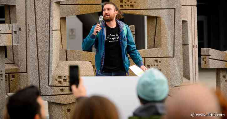 Utahns protest potential war with Iran