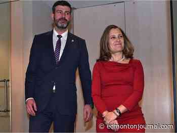 Deputy PM Chrystia Freeland to meet with Mayor Don Iveson Monday morning